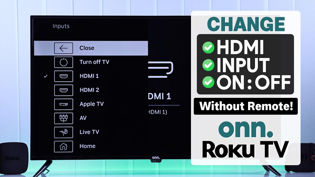 No Remote? How to Change Roku TV Input Using Your Phone App